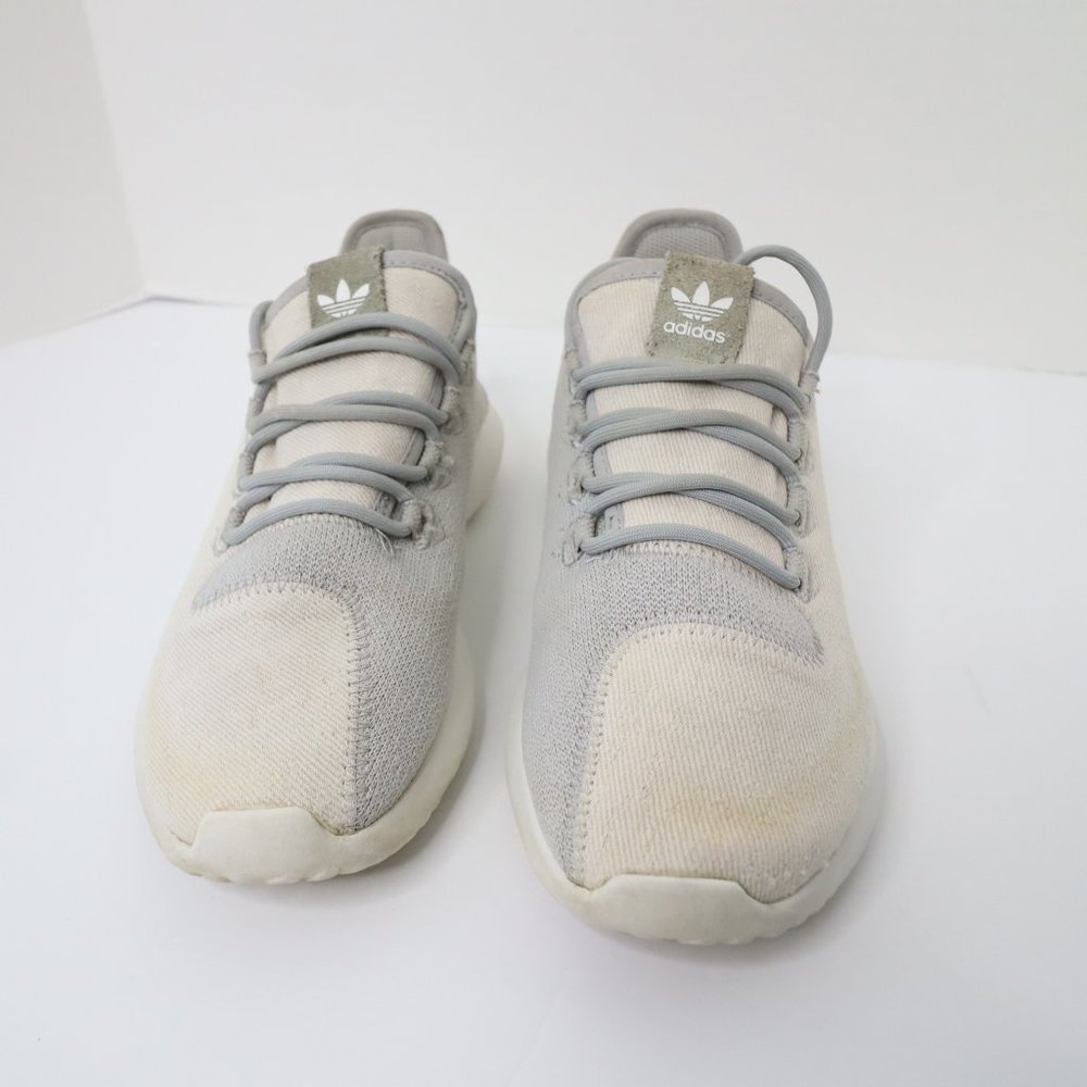 adidas BZ0333 Tubular Shadow Lace Up Kids Boys Sneakers Shoes Casual - Grey